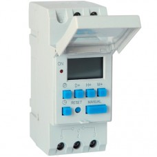 Χρονοδιακόπτης Ράγας Εβδομαδιαίος με Εφεδρεία 125hrs 2P 16A 230V 10-2418